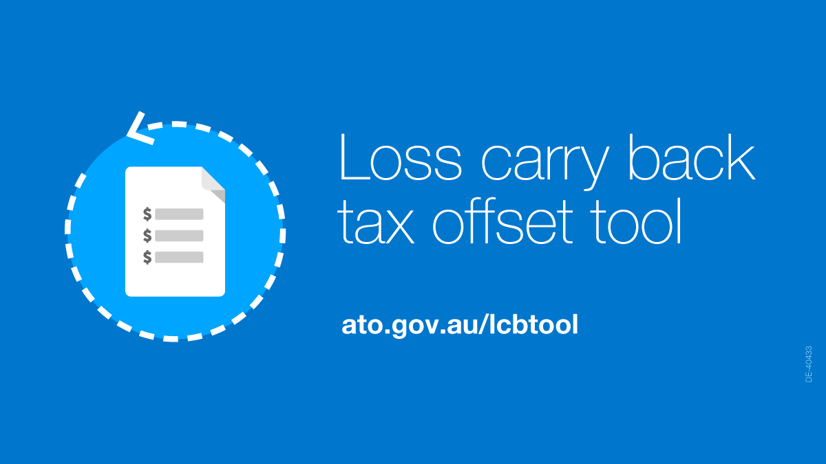 Loss carry back tax offset tool - ato.gov.au/lcbtool
