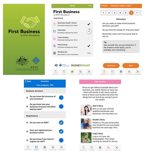 First Business App