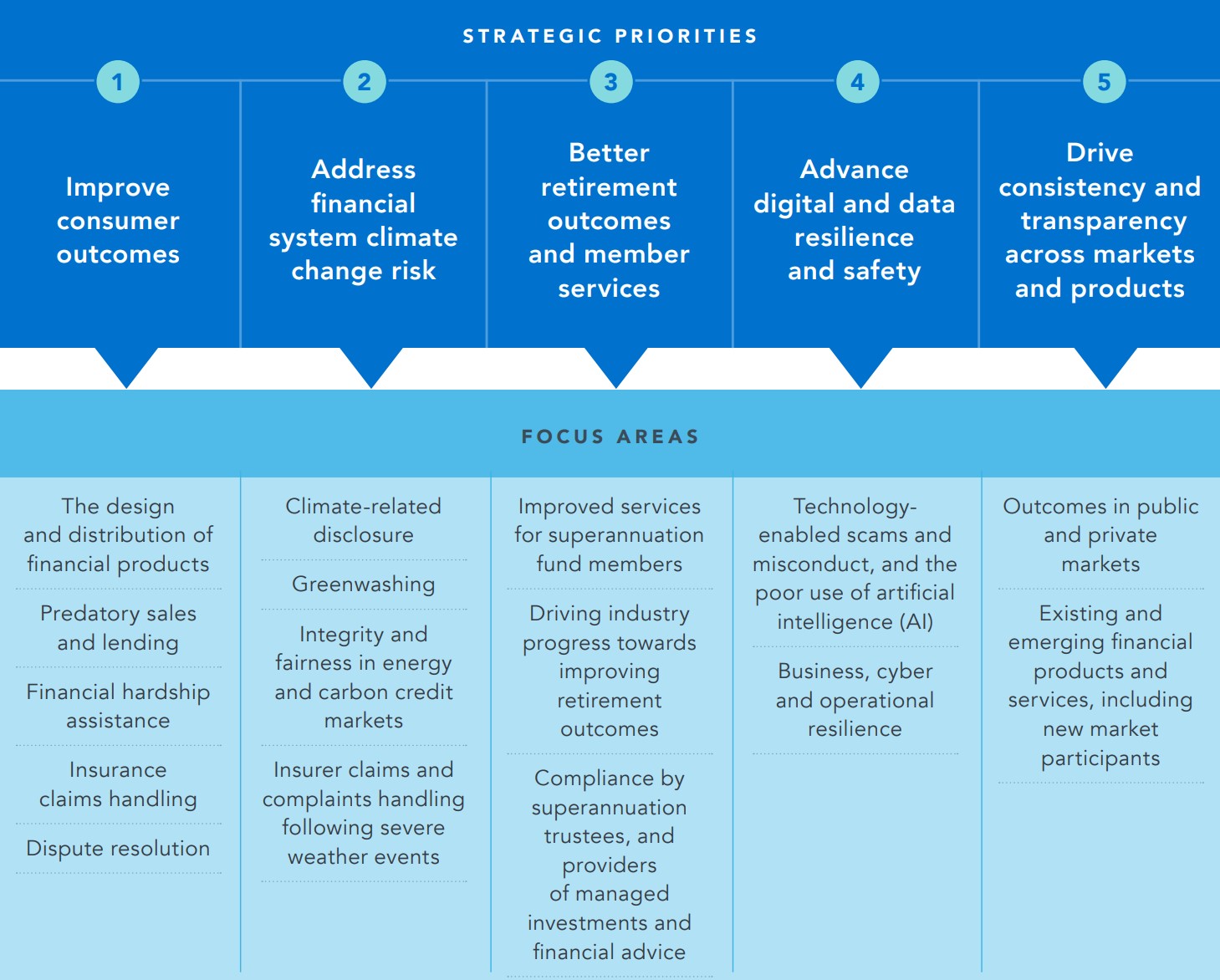 Strategic priorities and focus areas - text version below