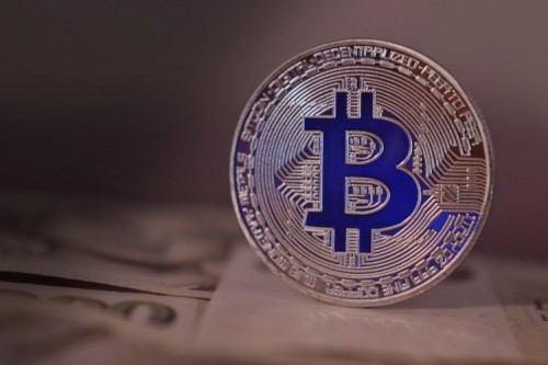 Bitcoin on paper money